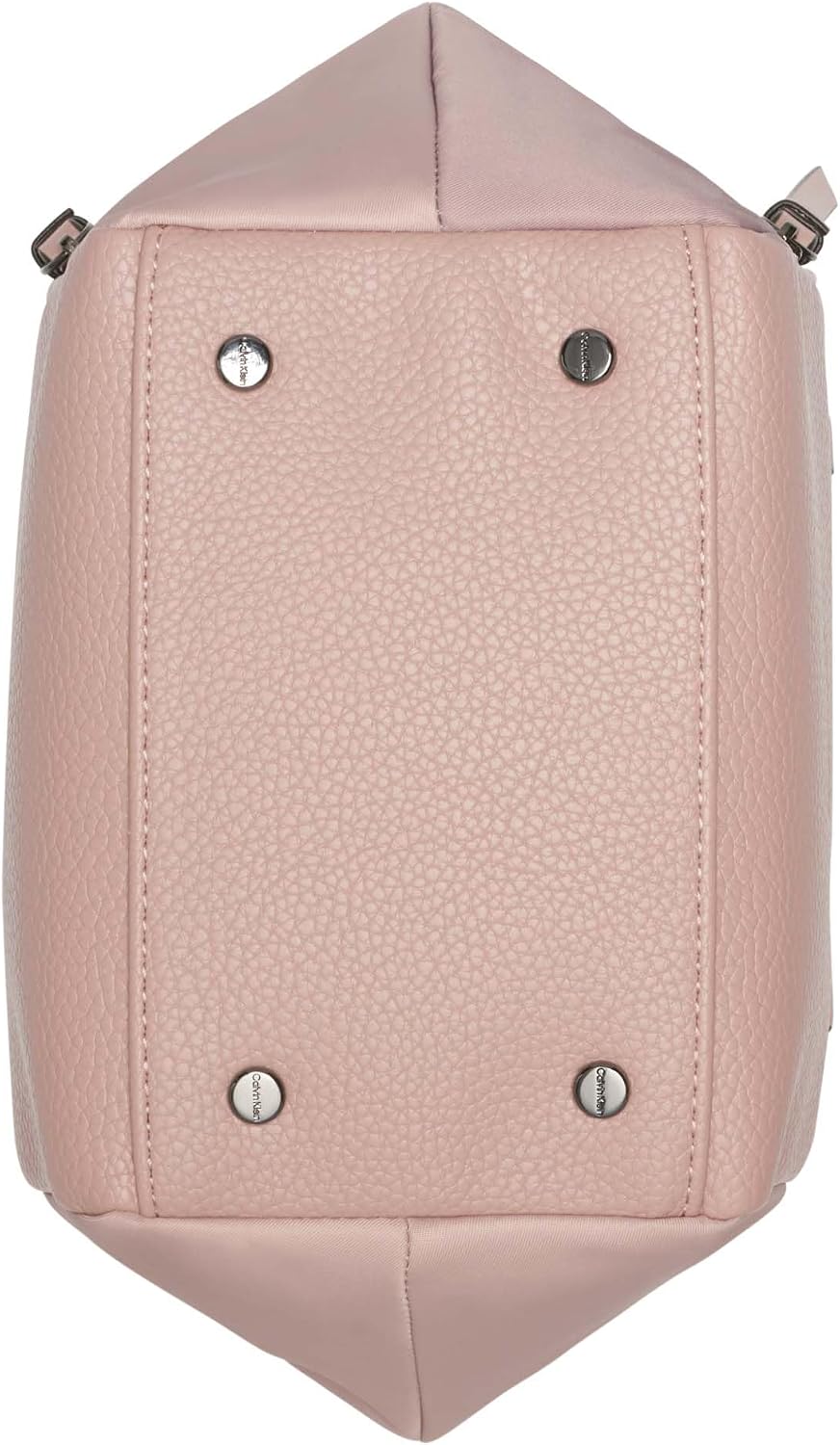 Calvin Klein Mini bolso cruzado de mármol con triple compartimento