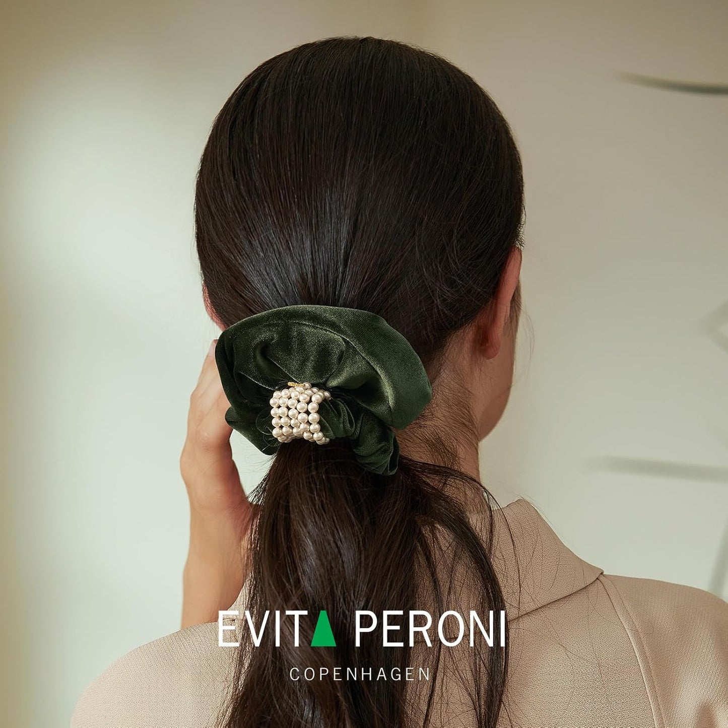 EVITA PERONI Coleteros para el cabello para mujeres, coleteros de t...