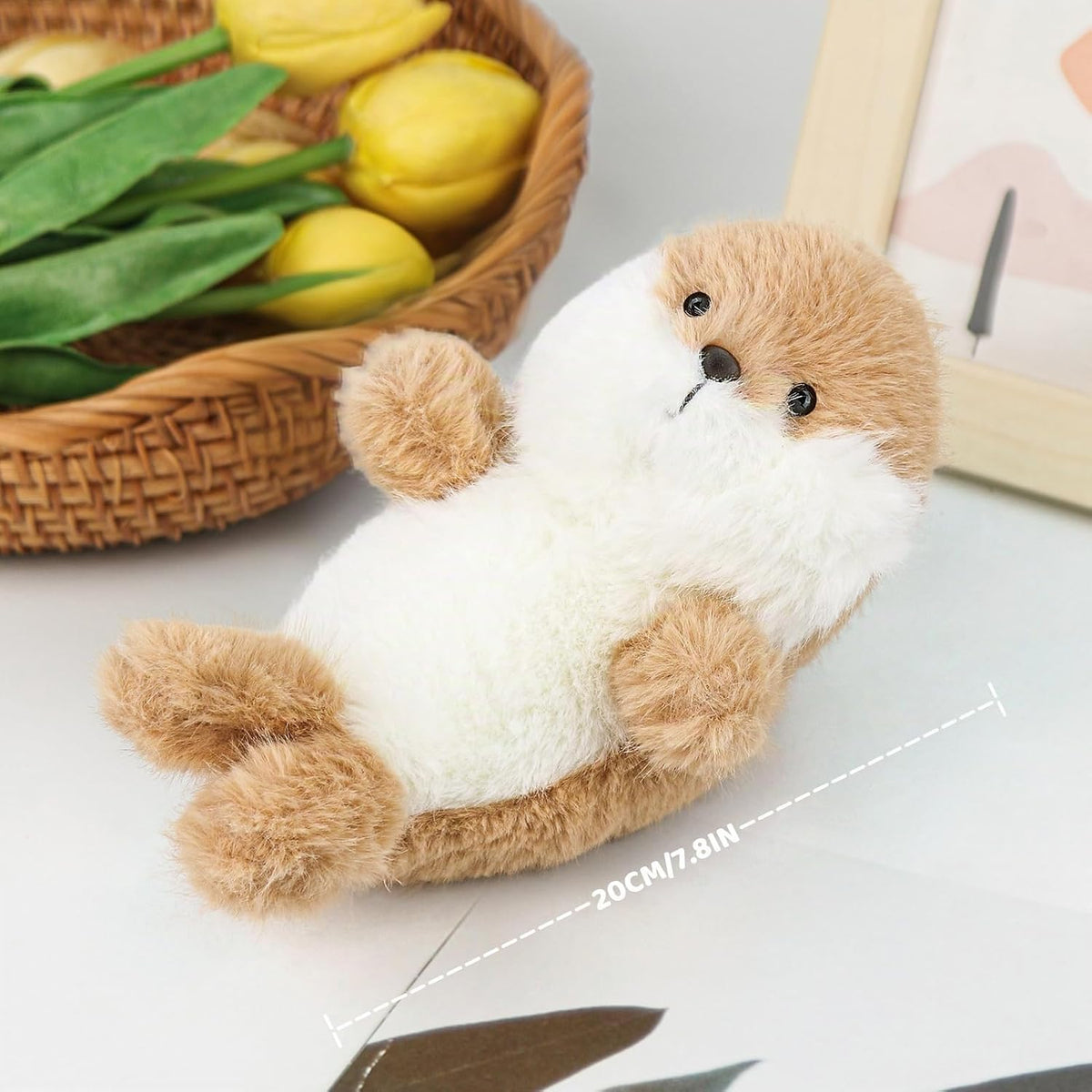 ABEARCAR Lindo Animal de Peluche de Foca de 8" Animales de Pelu...