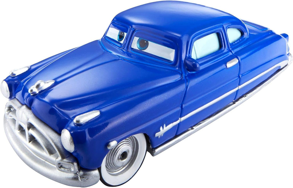 Disney\/Pixar Cars Vehículo Dog Hudson con cambio de color, azul a...