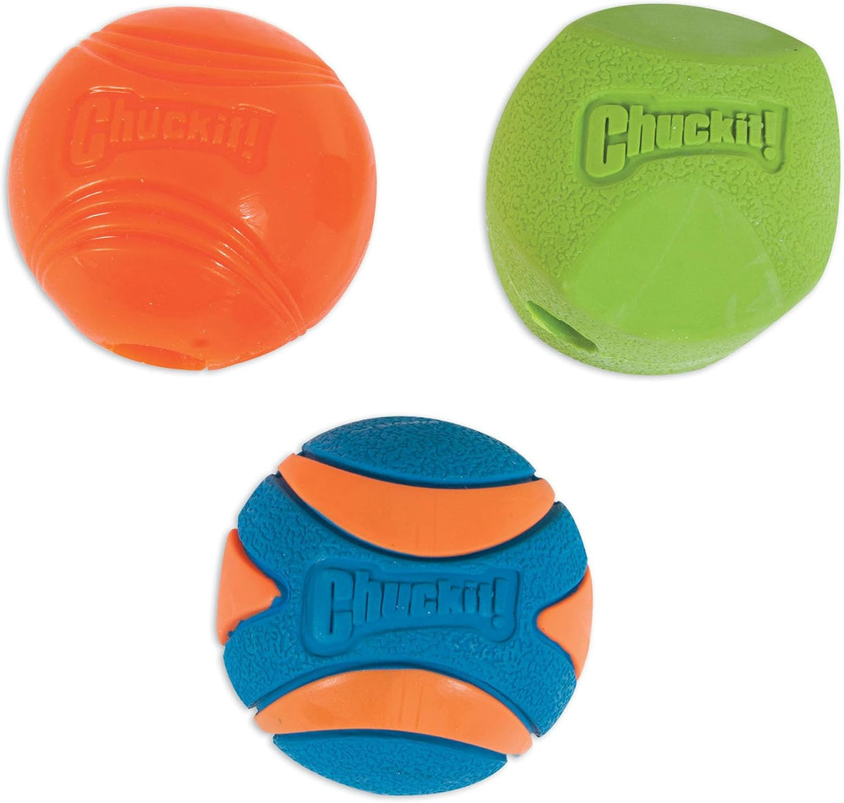 Chuckit! Fetch Pack - Pelota de juguete para perros, tamaño mediano...