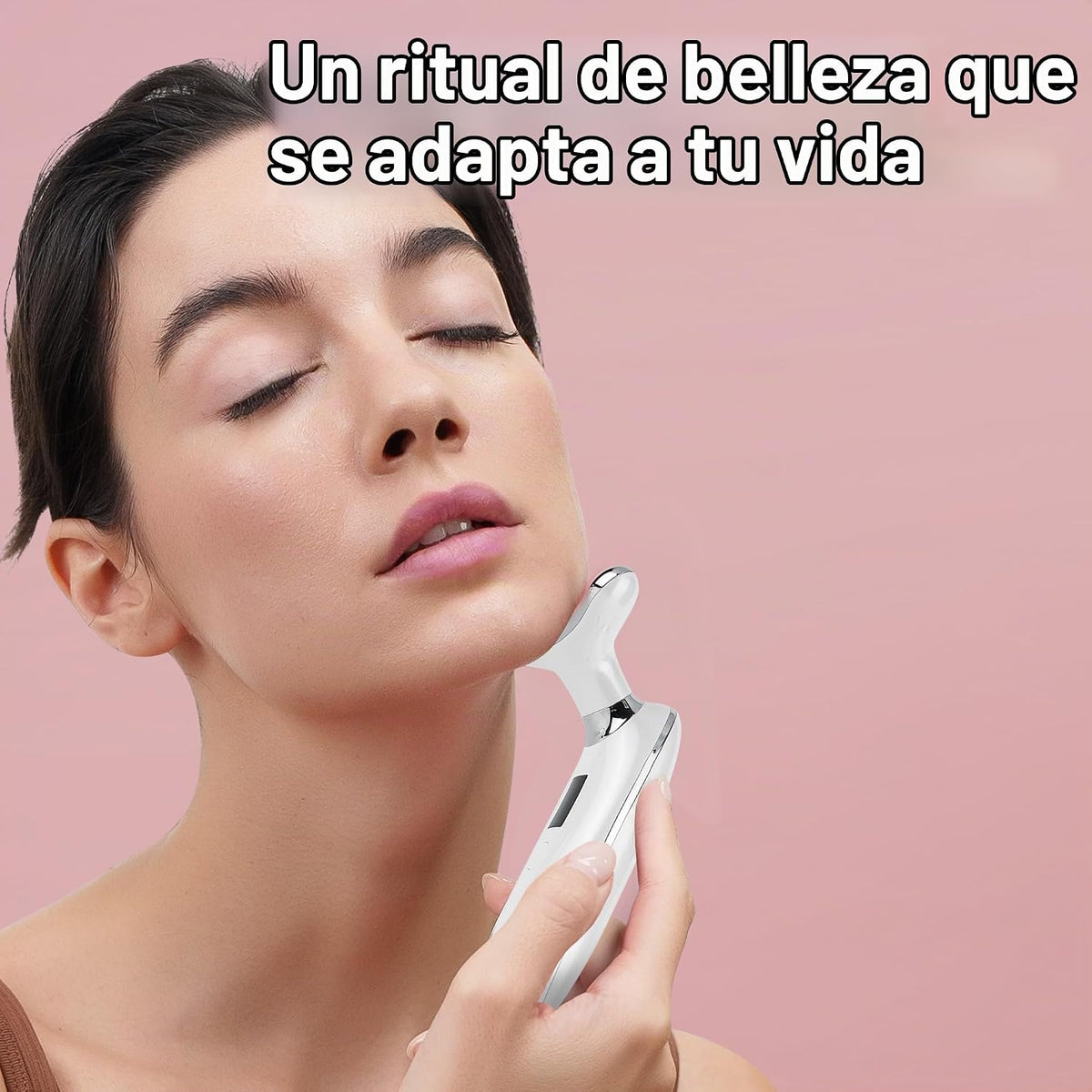 VRAIKO Lila 7 en 1 masajeador de belleza para cara y cuello - Eleva...