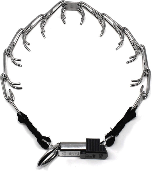 Herm Sprenger Collar de entrenamiento para perros de acero inoxidab...
