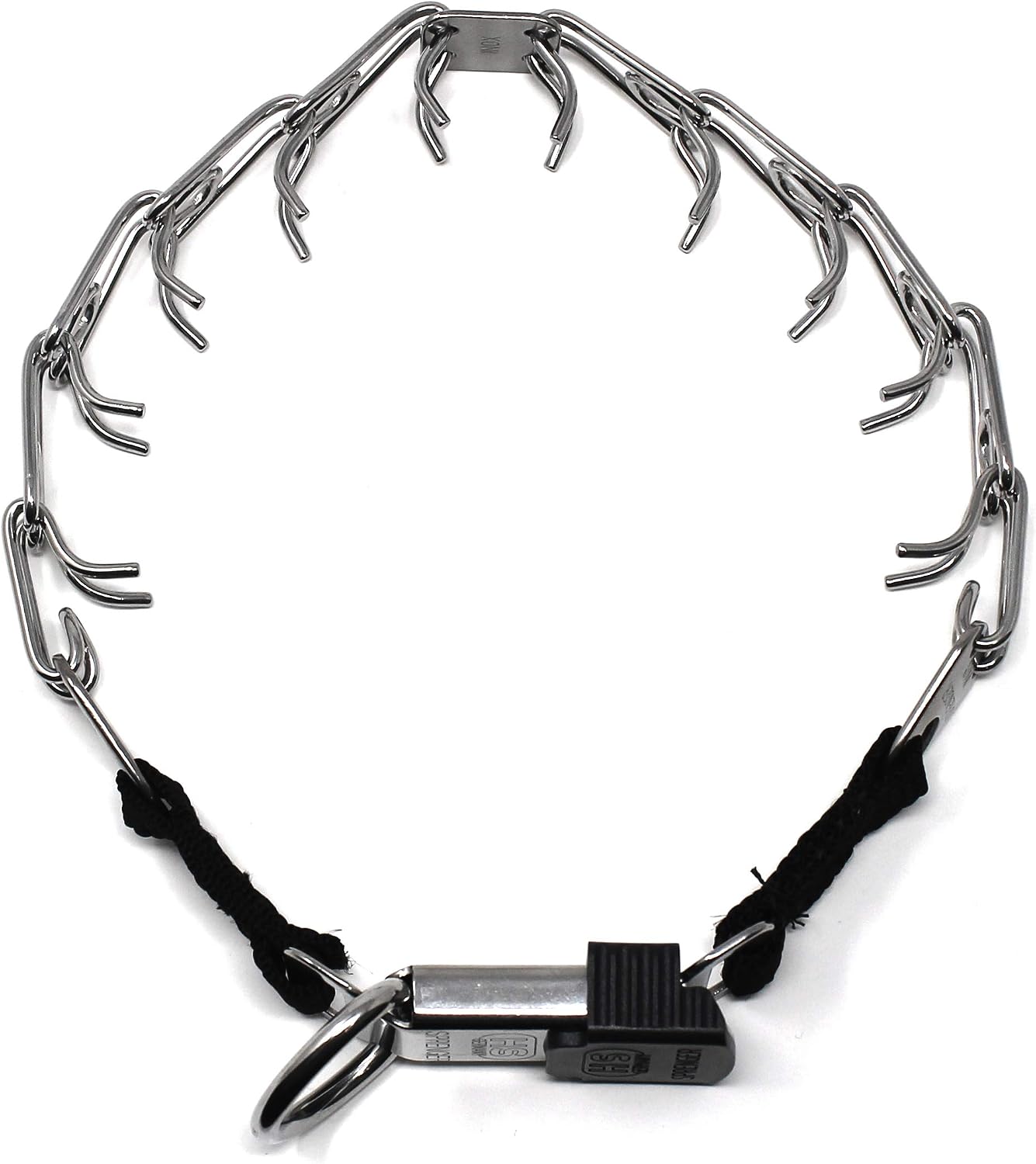 Herm Sprenger Collar de entrenamiento para perros de acero inoxidab...