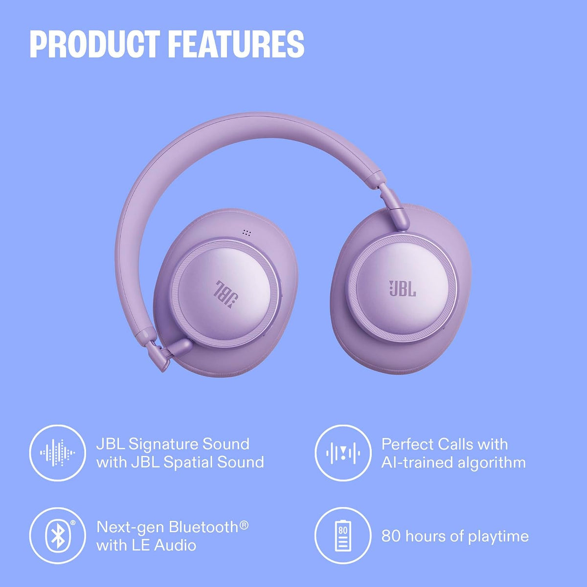 JBL Live 780NC - Auriculares inalámbricos con cancelación de ruido...