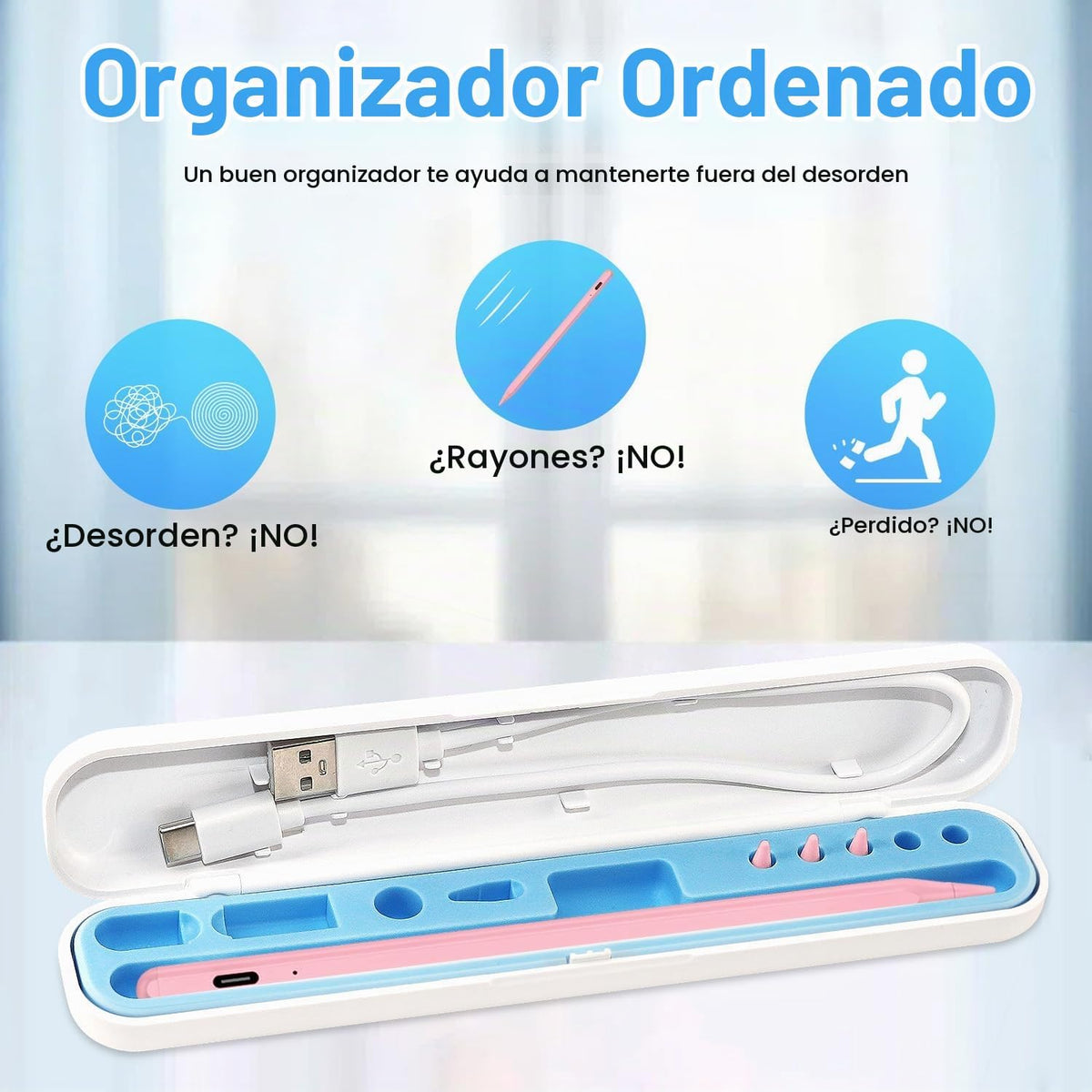 BLEBLE Lápiz capacitivo para iPad Apple: Carga rápida para Lápiz de...