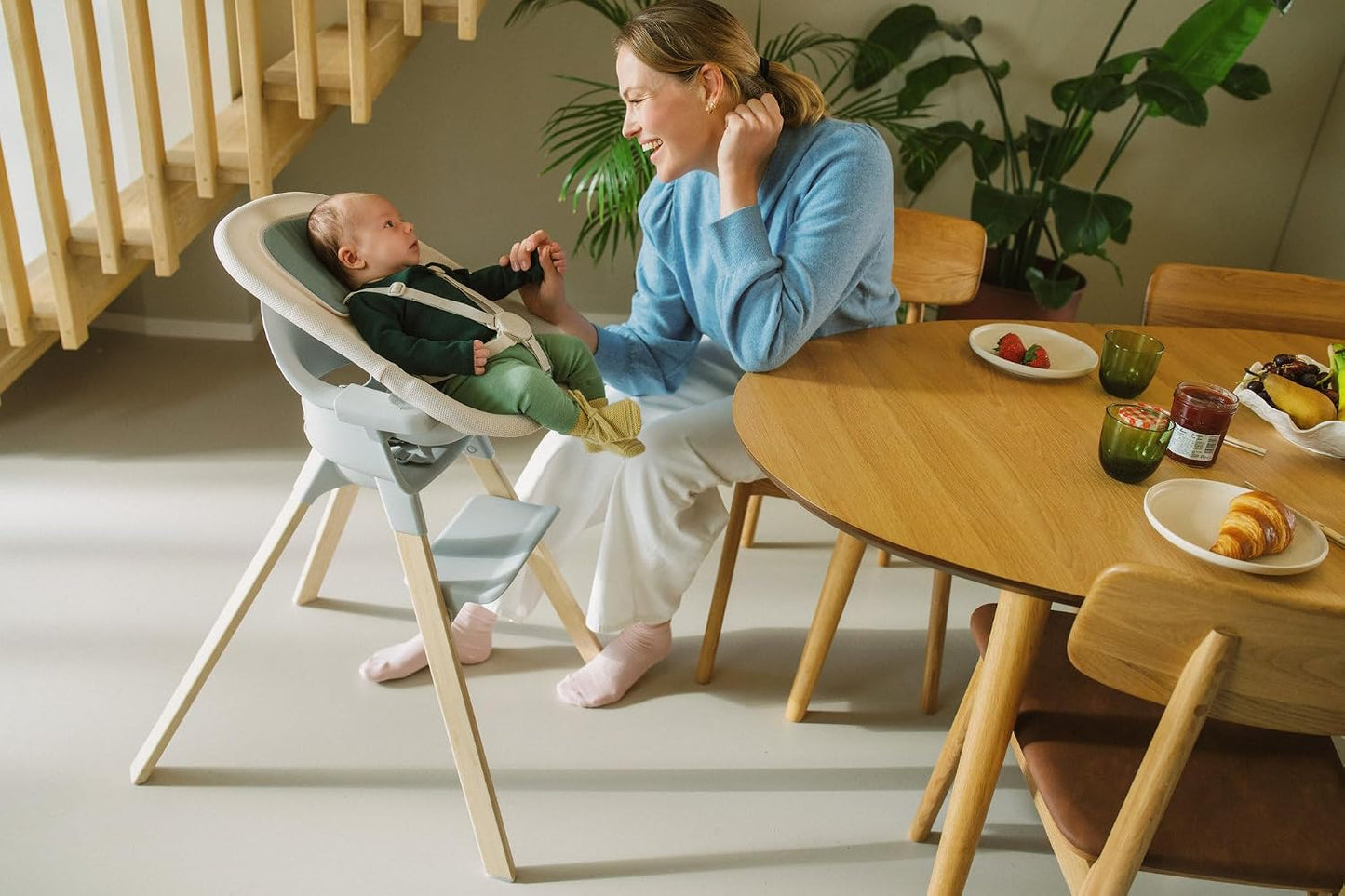 Stokke Clikk - Conjunto para recién nacido, color gris nube
