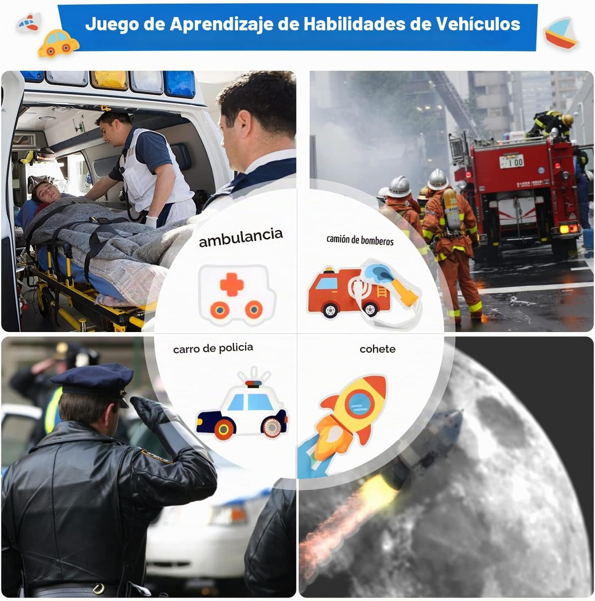 Richgv Libros para bebés de 6 a 12 meses, libro de actividades sens...