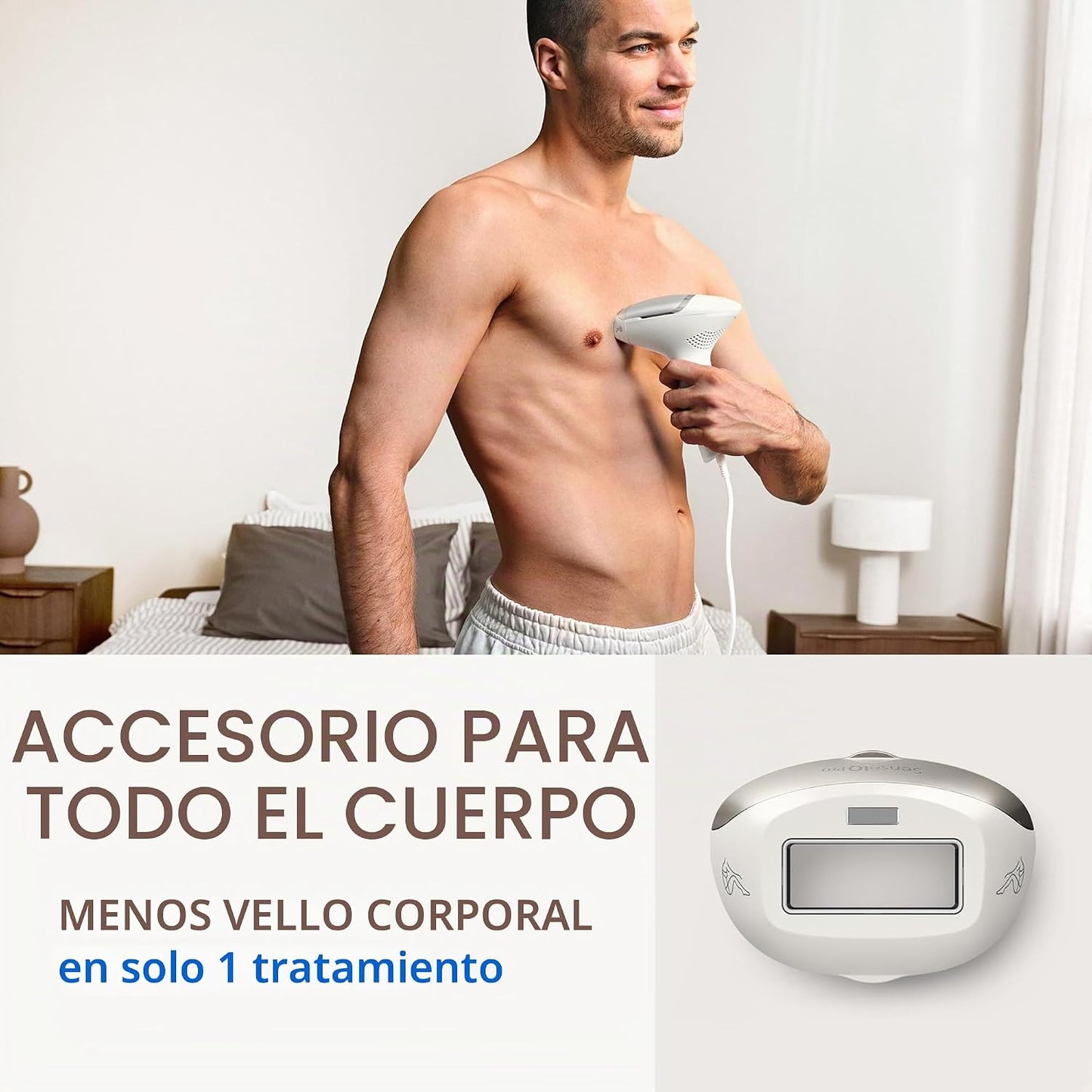Philips Lumea IPL - Depilación láser tipo salón para mujeres y homb...