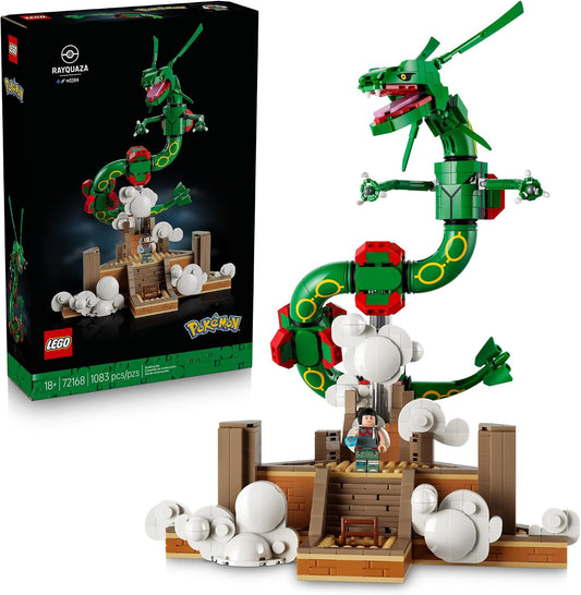LEGO Pokémon Rayquaza 72168 | Juego de construcción coleccionable p...
