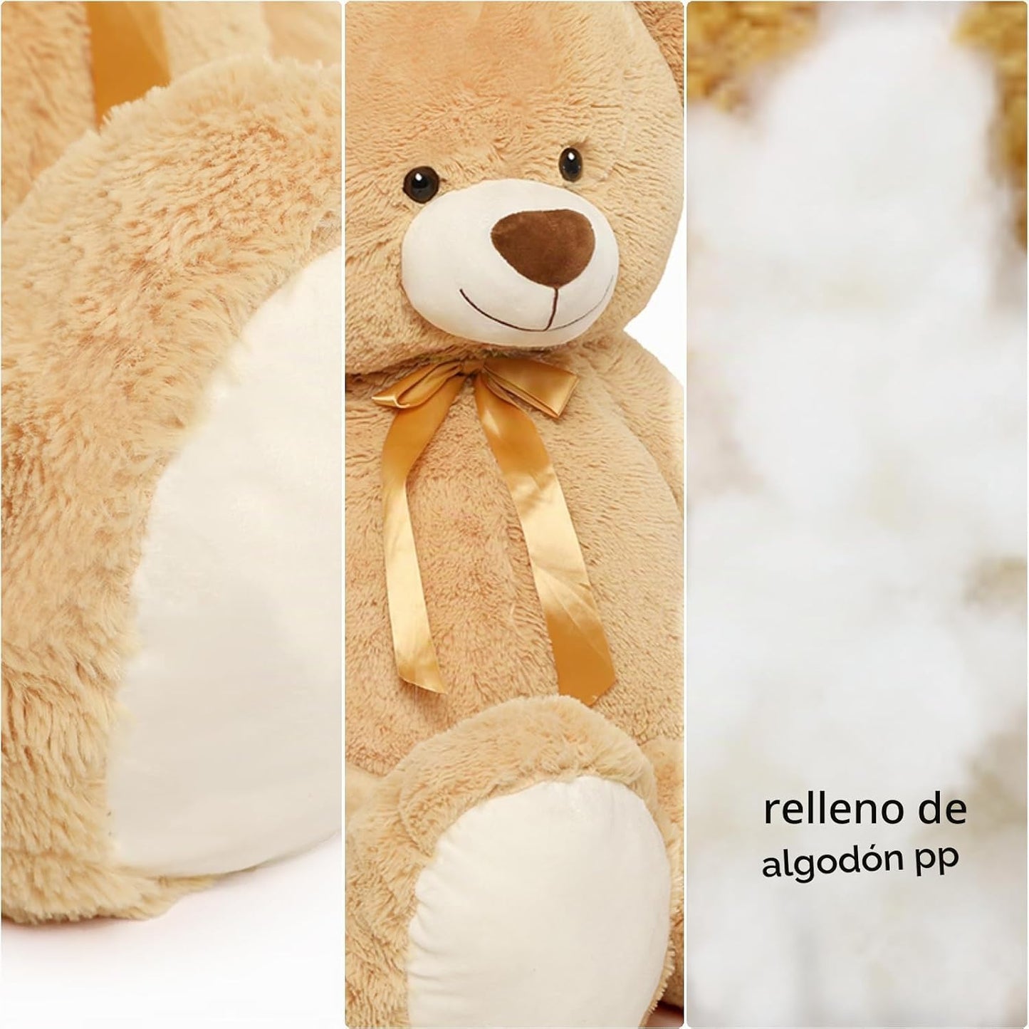 Tezituor Oso de peluche gigante de 52 pulgadas, osos de peluche gra...