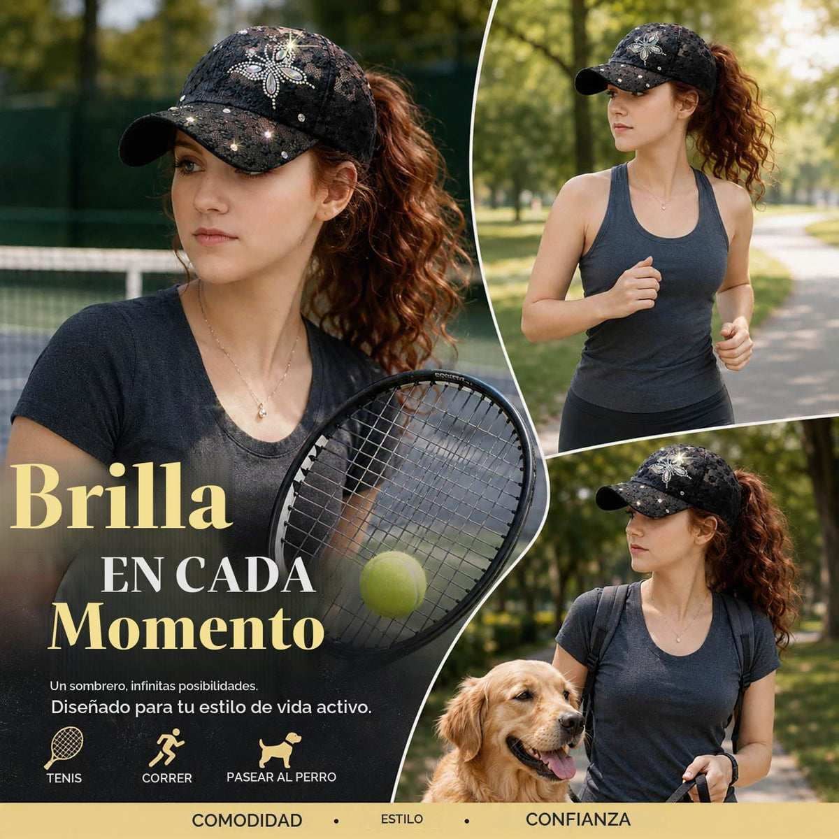 Bling Bling - Gorra de béisbol con diseño de mariposa para mujer, d...