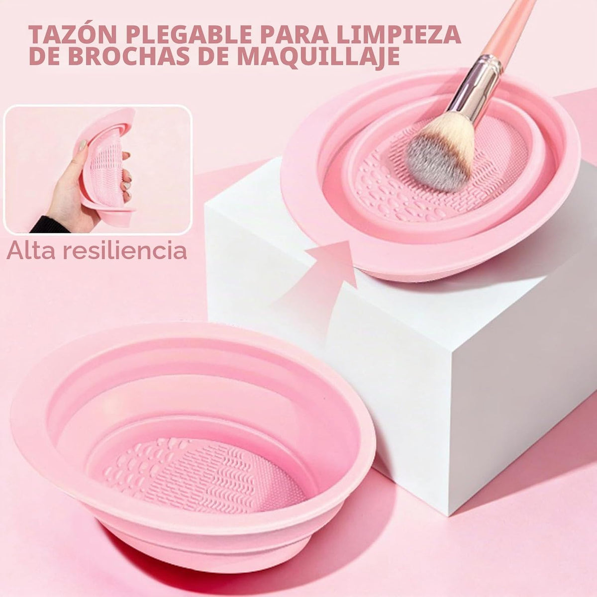 CLRDZN Juego de 70 brochas de maquillaje, juego de brochas de maqui...