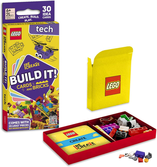 Tarjetas de actividad de recreación Lego \u2013 Tech | Juego de con...
