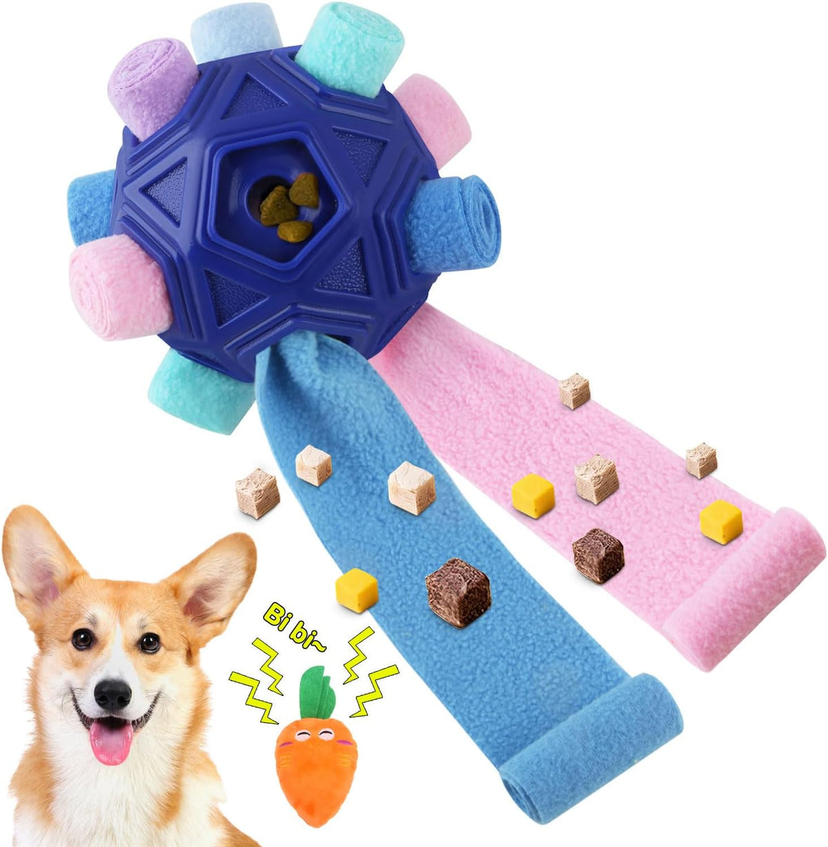 Petration Pelota de Olfato para Perros - Juguetes Interactivos de R...