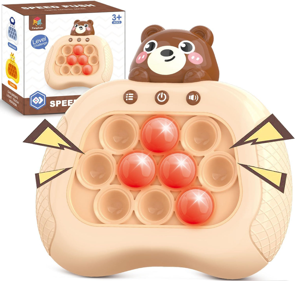 Juegos de Pulsación Rápida Lesipee, Consola de Juego de Mano, Conso...