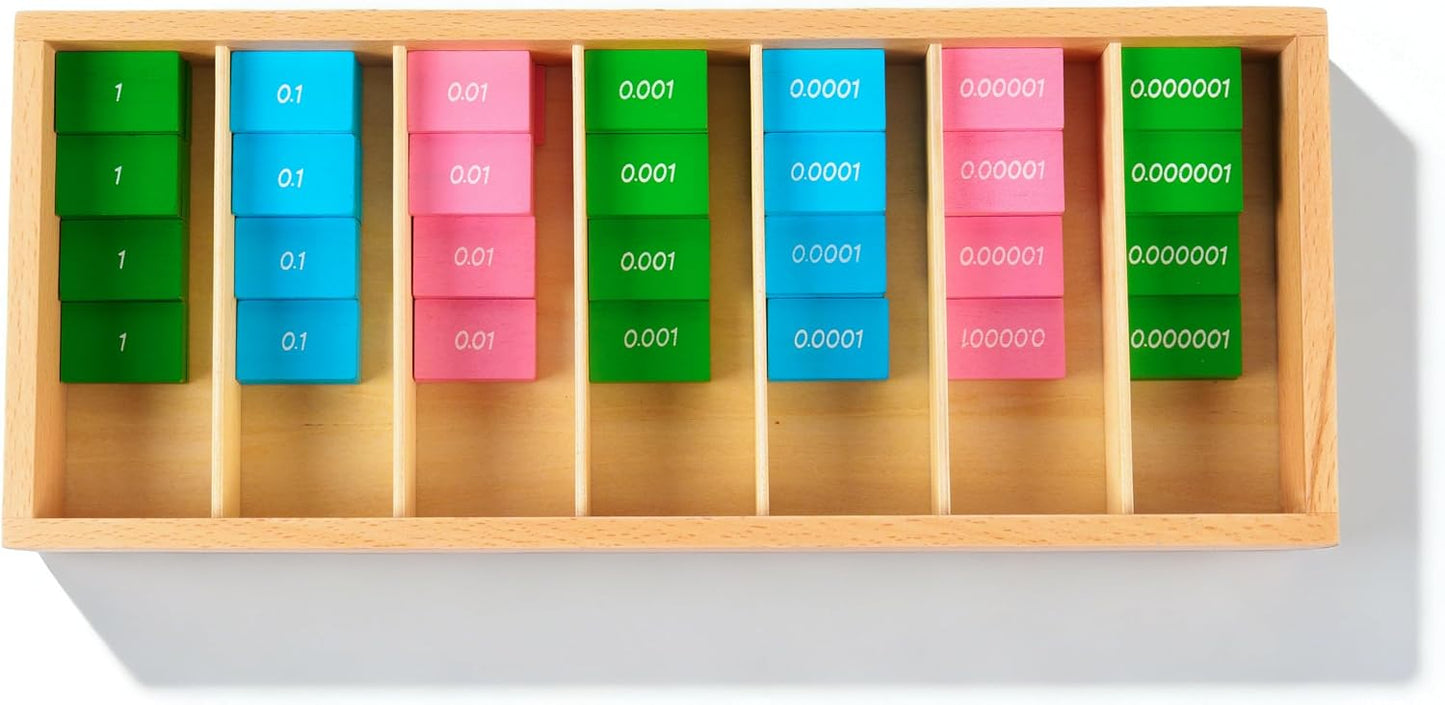penepico Juguetes Montessori de matemáticas para niños a partir de...