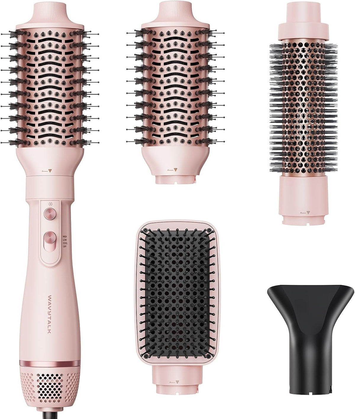 Set de cepillo secador de pelo Wavytalk, juego de cepillo de aire c...