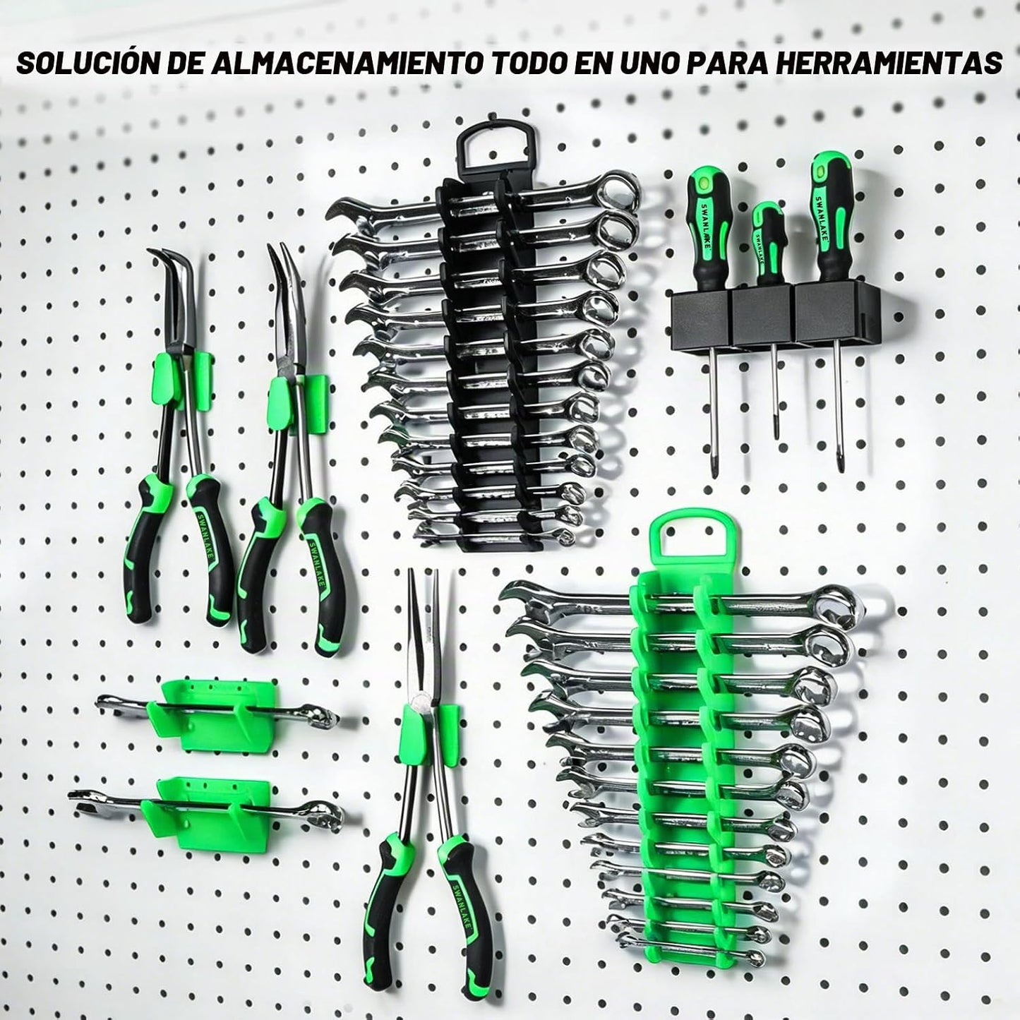 Juego de 20 organizadores magnéticos de herramientas de 1\/4 pulgad...