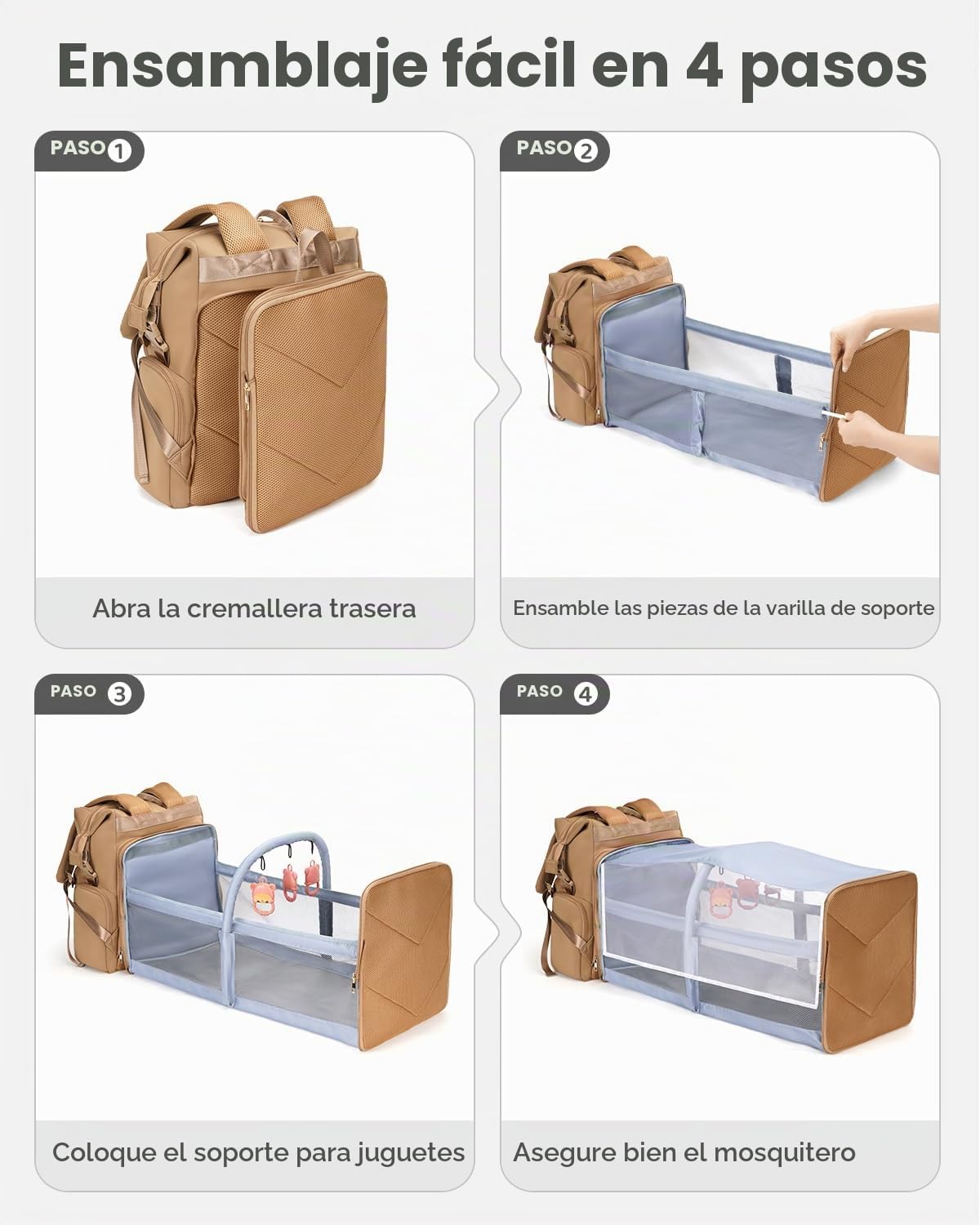 CEI-CEI Bolsas de pañales de neopreno con bolsillos aislados, bolsa...