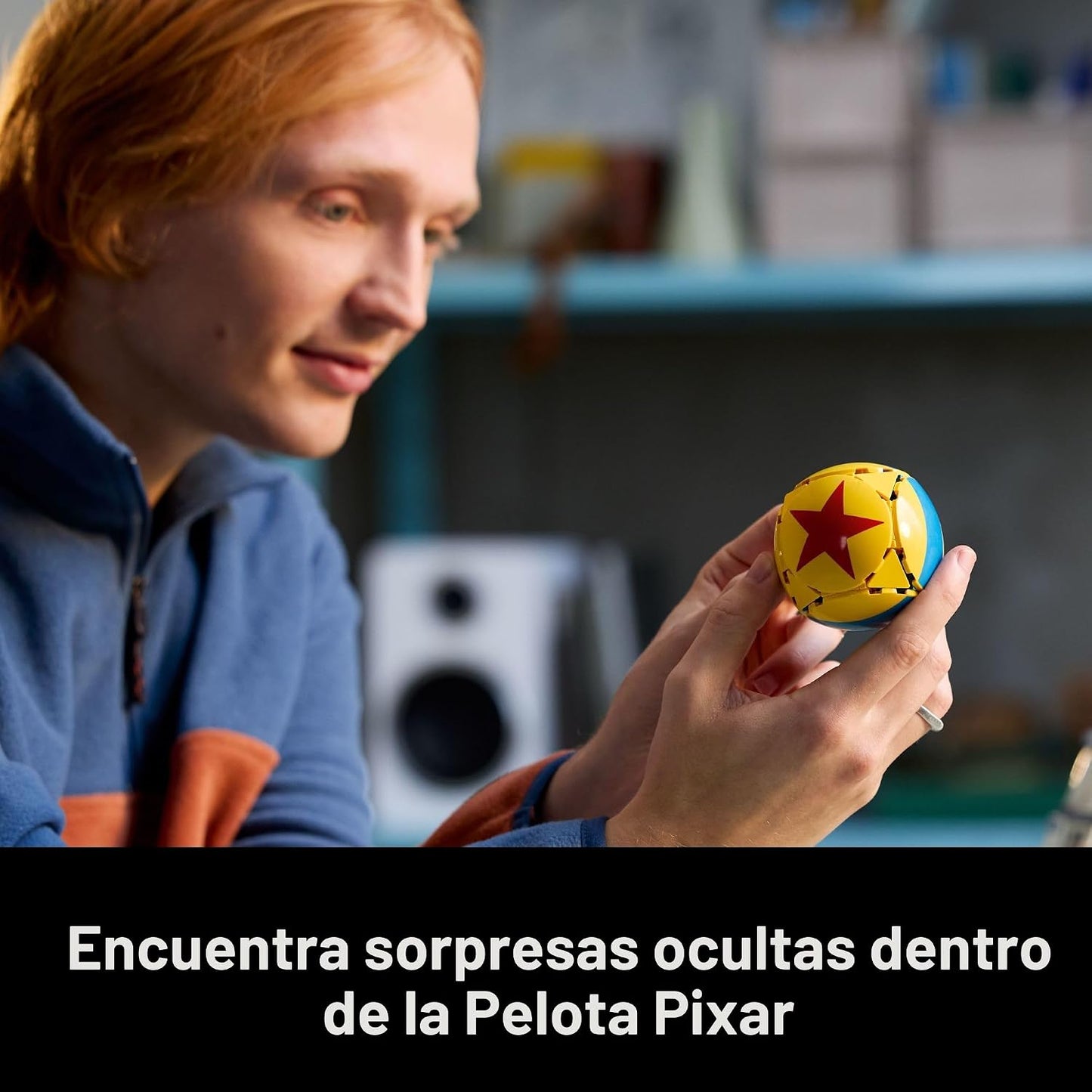 LEGO Ideas Disney Pixar Luxo Jr. - Juego de decoración de habitació...