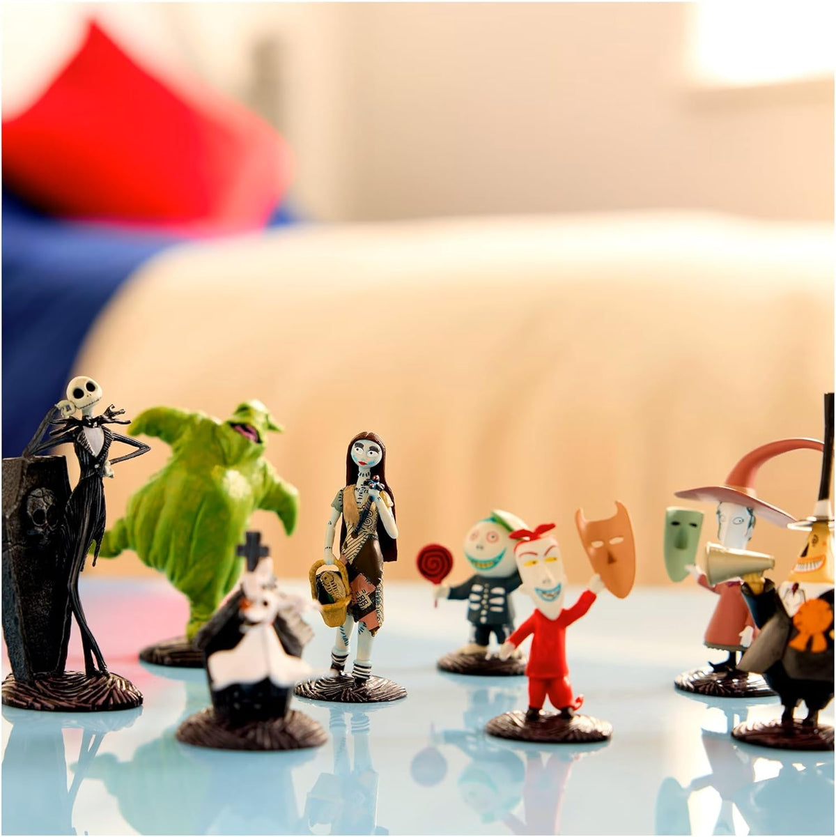 Disney Store Juego oficial de figuras de The Nightmare Before Chris...