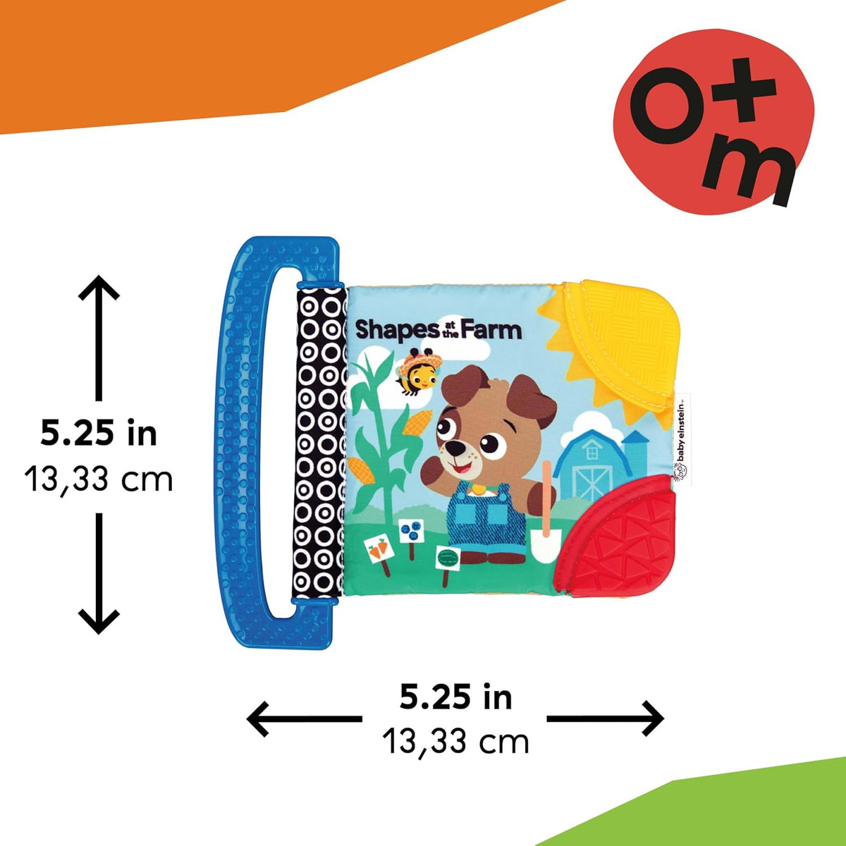 Baby Einstein Farm Explorers Shapes at the Farm - Libro de mordedor...