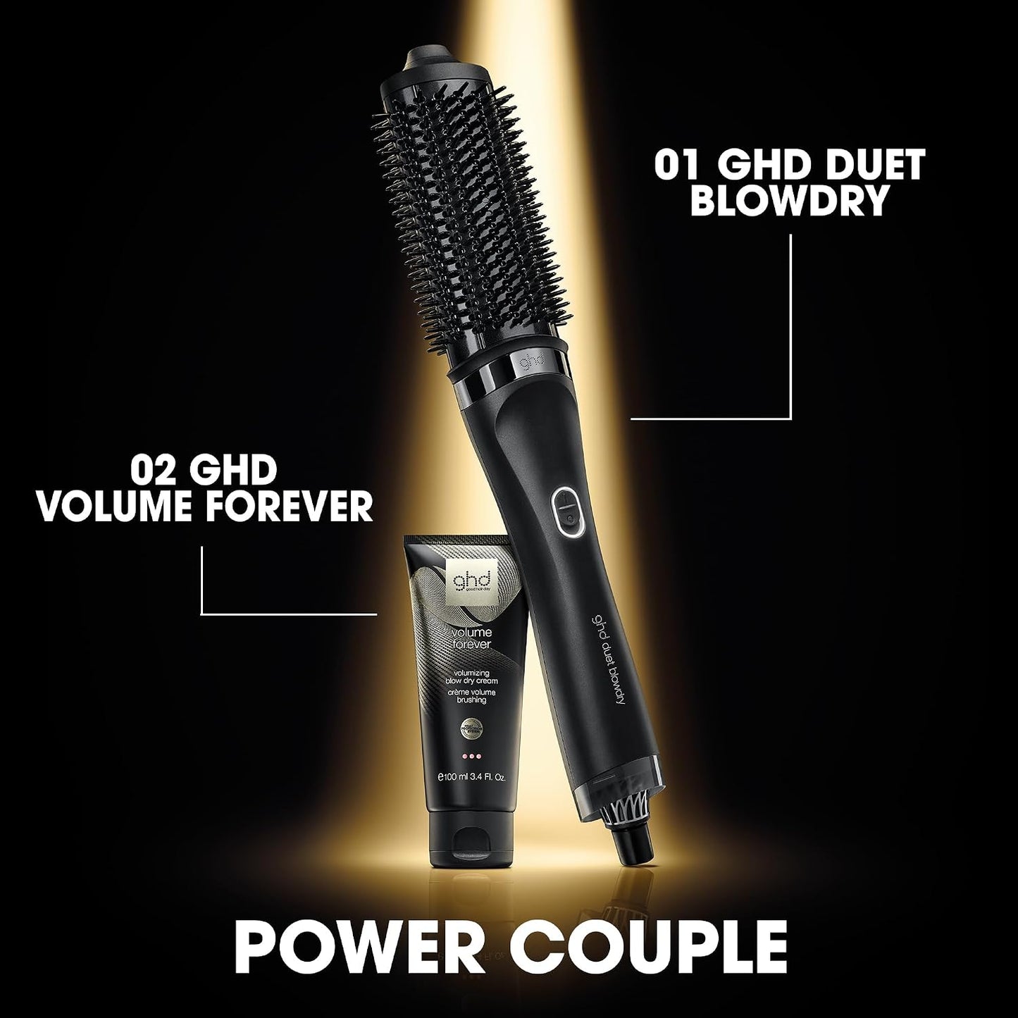 ghd Cepillo secador de pelo Duet Blowdry | Secado húmedo para secar...