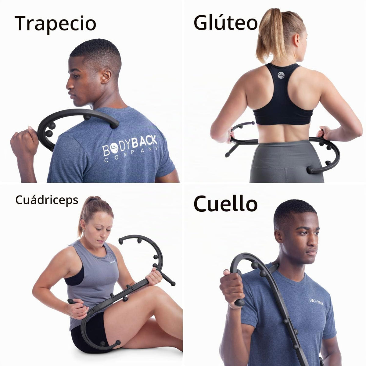 Body Back Buddy Elite FSA - Herramienta de masaje de punto gatillo...