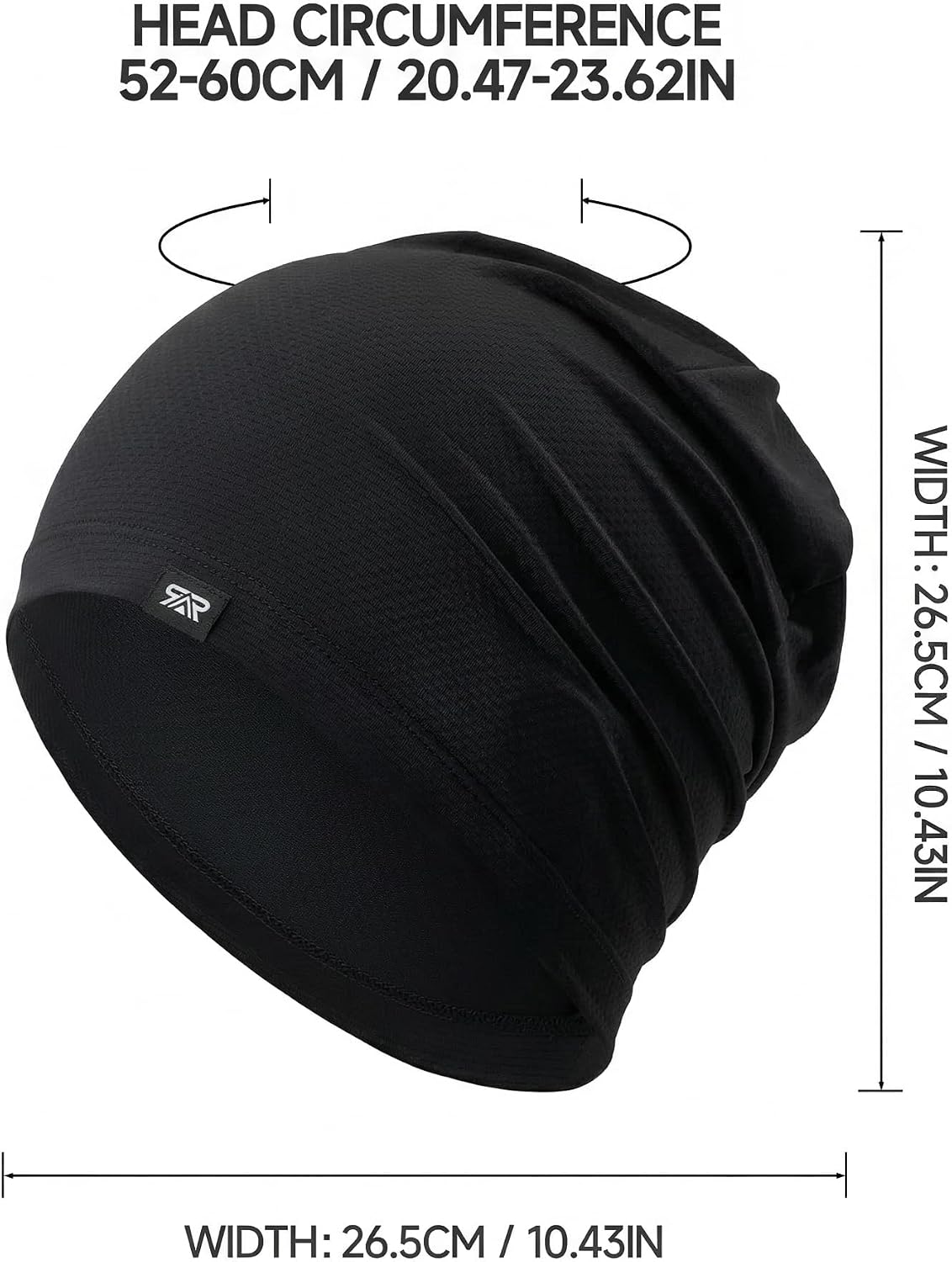 QINGLONGLIN Gorro de calavera refrescante que absorbe el sudor | Go...
