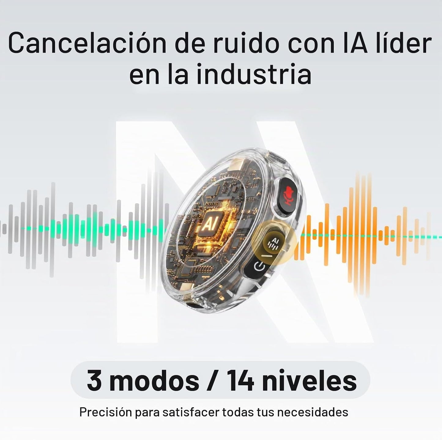 MAONO Micrófono Lavalier inalámbrico para iPhone\/Android\/cámara\/...