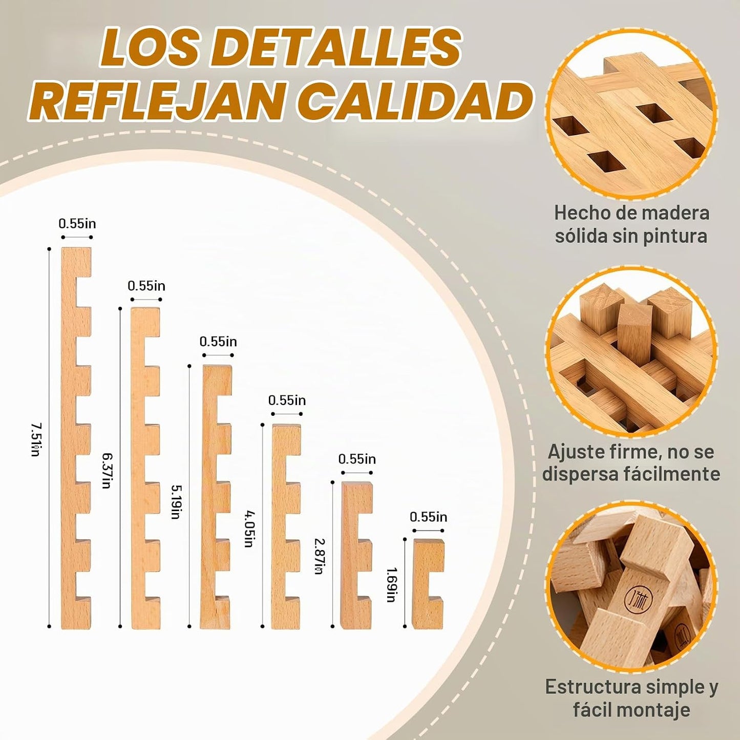 GLCforever Bloques de construcción de madera STEM \u2013 Más de 20...