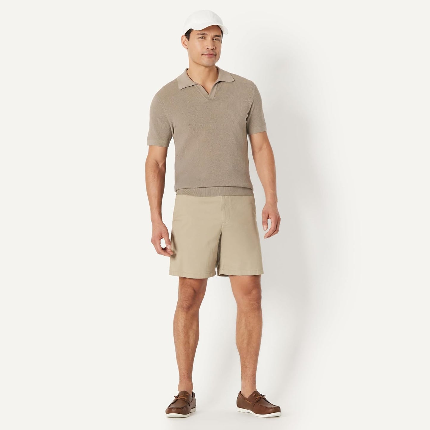 Amazon Essentials Gorra de béisbol de algodón lavado para hombre