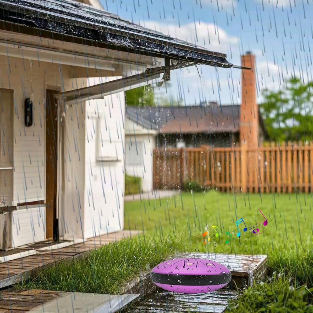 Tambor de lluvia para exterior y jardín \u2013 Tambor de lengua de...