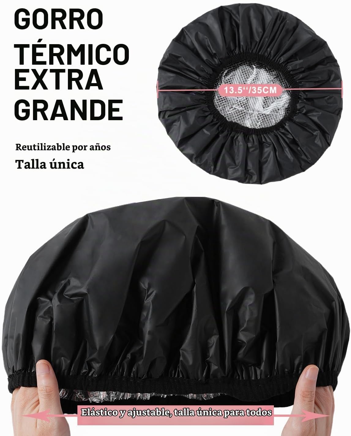YIZIJIZI 2 tapas térmicas para el cabello de acondicionamiento prof...