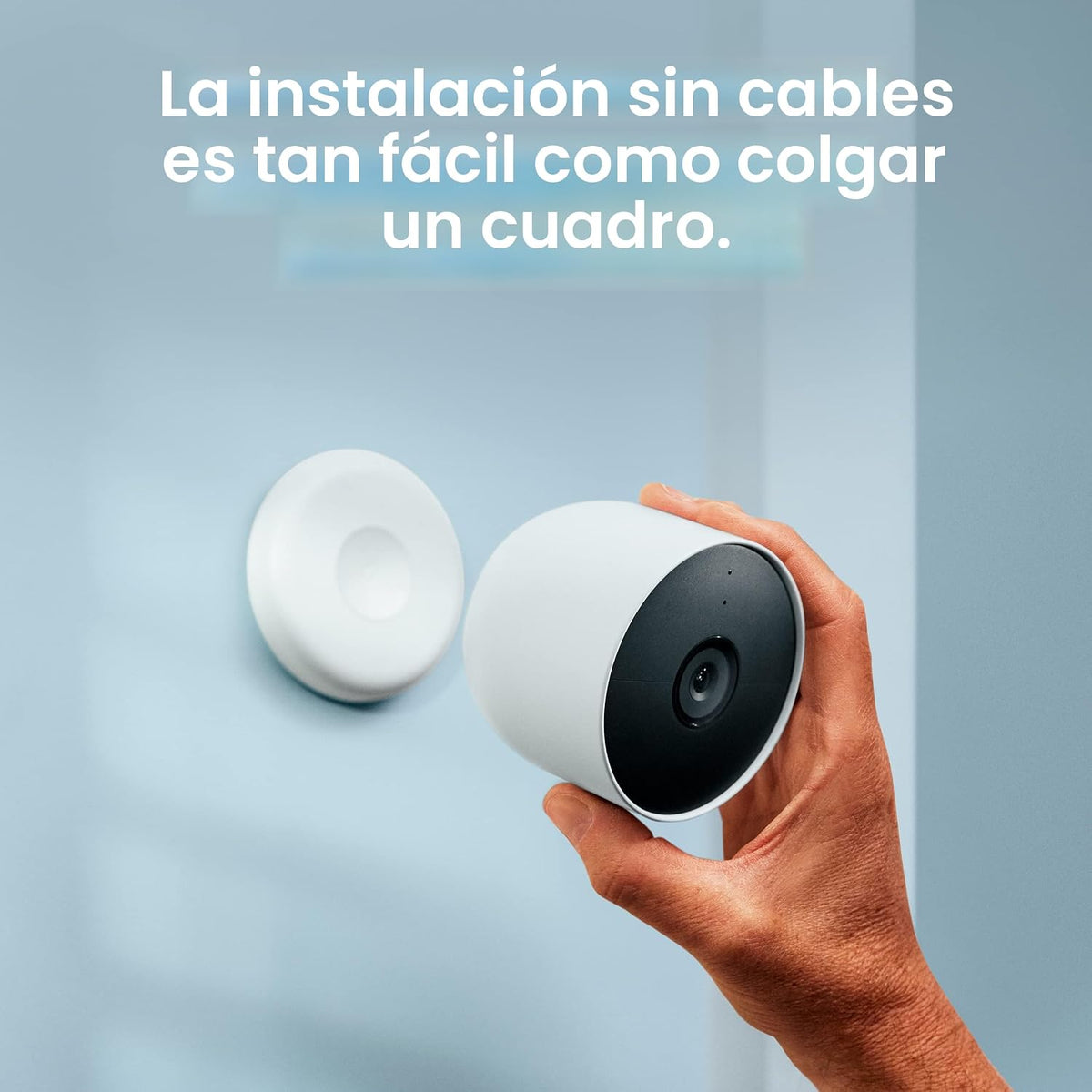 Google Nest Cam para exteriores o interiores, batería - 2ª generaci...