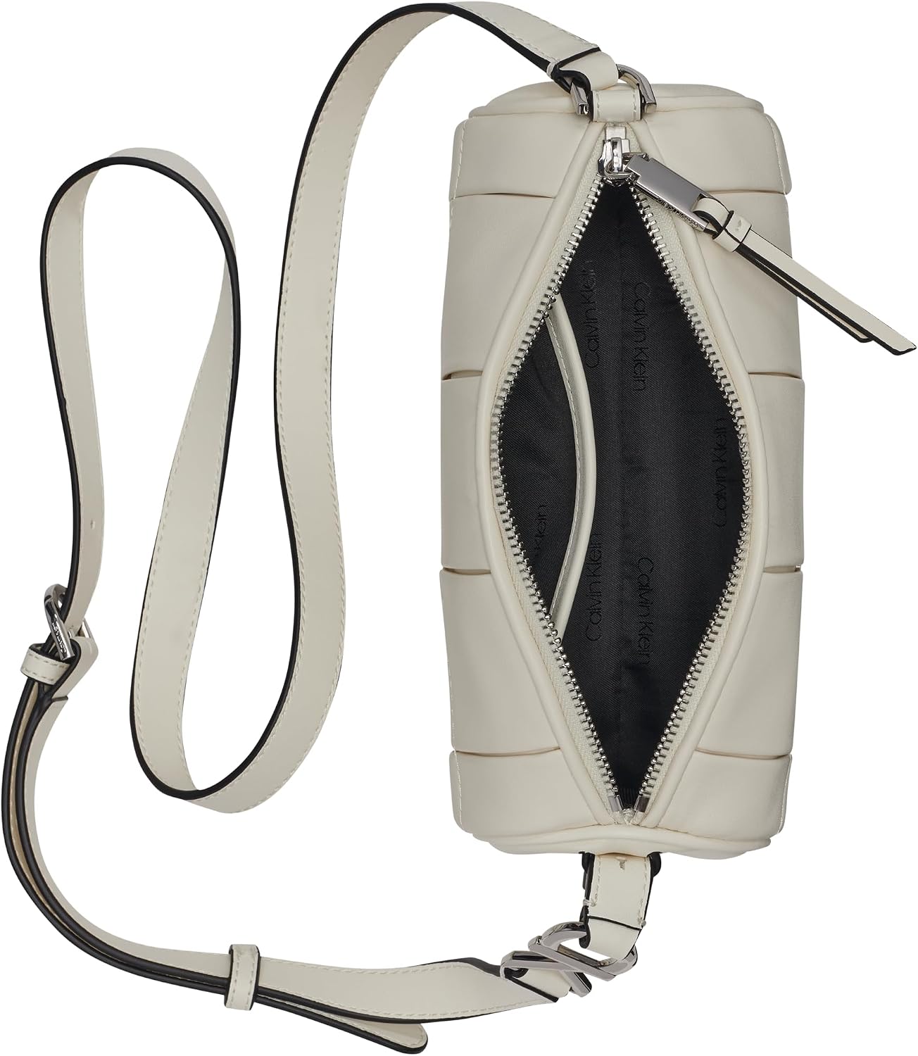 Calvin Klein Bandolera Tina con cremallera superior Jelly Roll para...