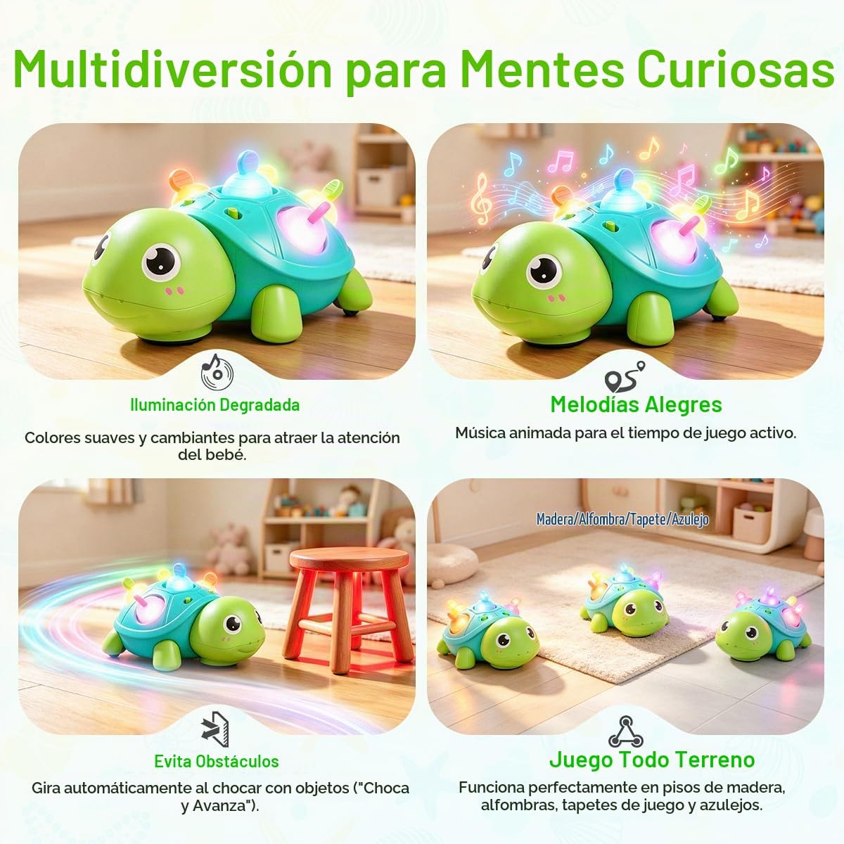 Yositochuan Juguetes para bebés de 6 a 12 meses, juguetes para bebé...