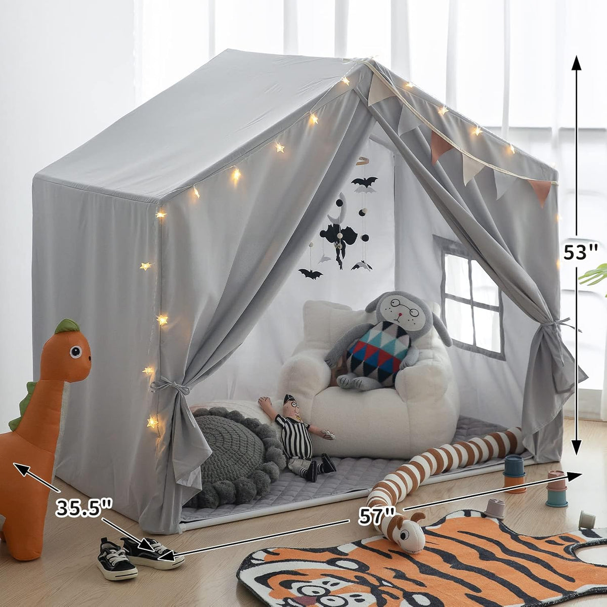 Tienda de campaña de juegos para niños para interiores, tiendas de...