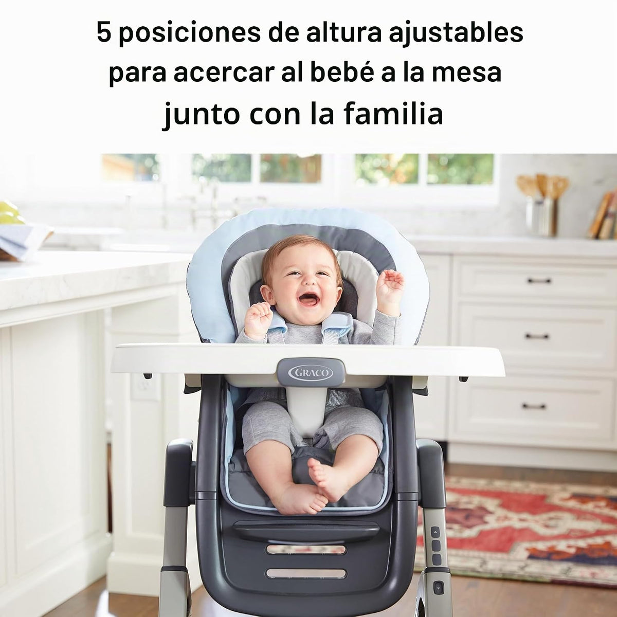 Graco DuoDiner DLX - Silla alta 6 en 1, Mathis