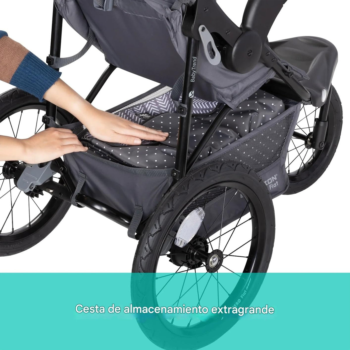 Baby Trend Expedition® Zero Flat Jogger - Sistema de viaje con luce...