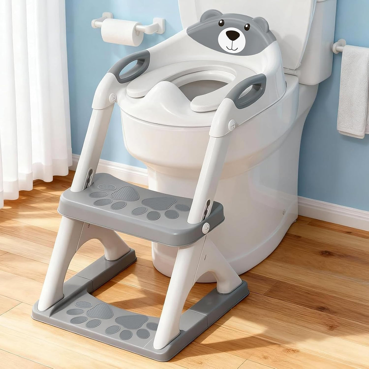 Inodoro de entrenamiento para ir al baño para niños pequeños, asien...