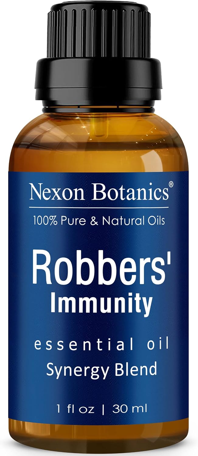 Robbers' Immunity - Mezcla de aceites esenciales de 1 onza líqu...