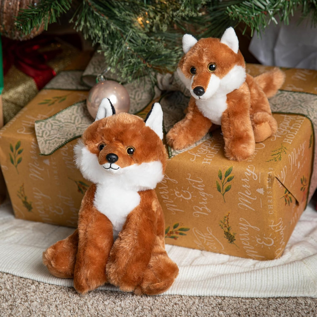 The Petting Zoo Peluche de zorro de peluche, Babiez, regalos para n...