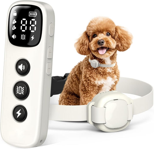 HapTop Collar de choque para perros pequeños de 5 a 30 libras - Col...
