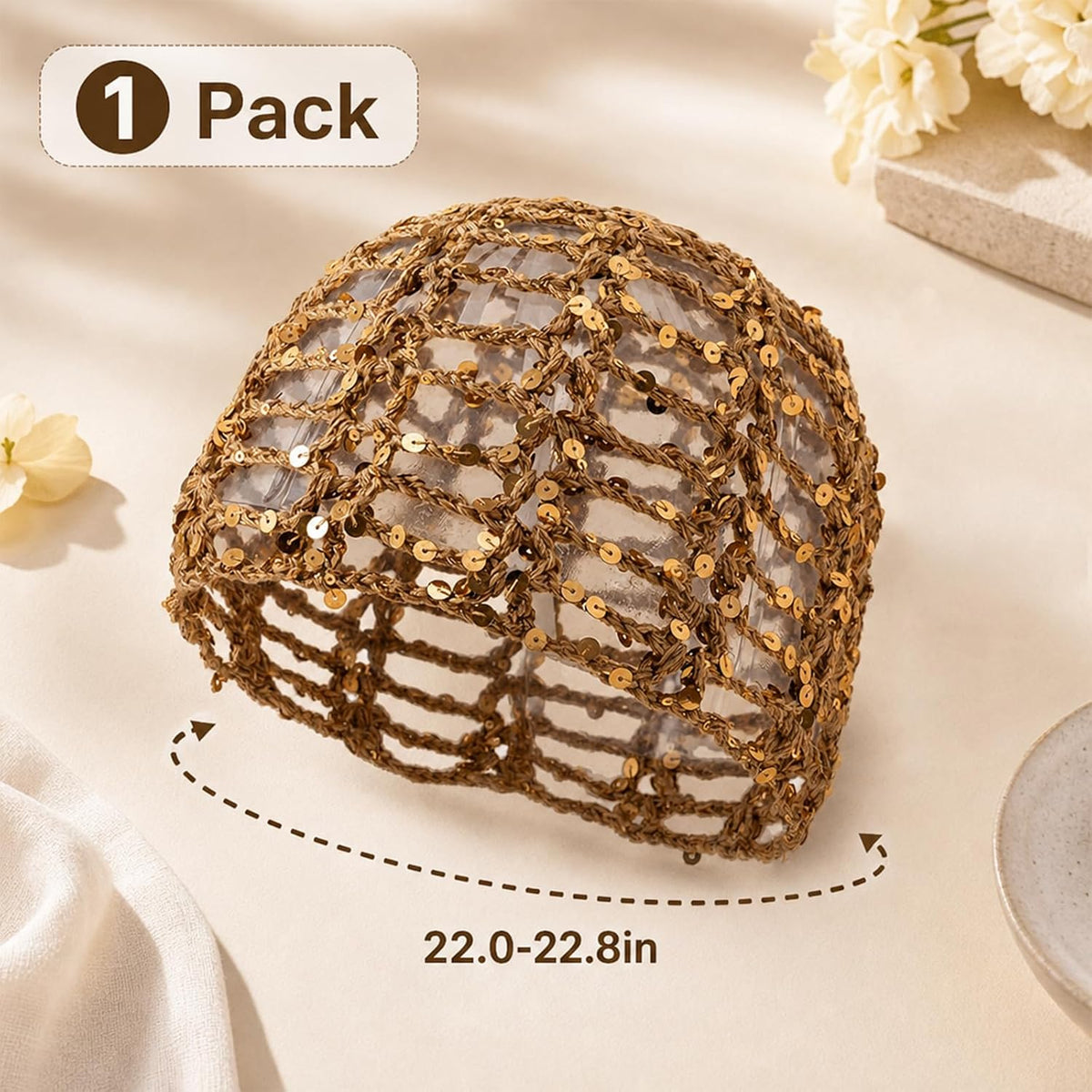 Gorra de ganchillo, gorra de calavera de ganchillo, sombrero de gan...