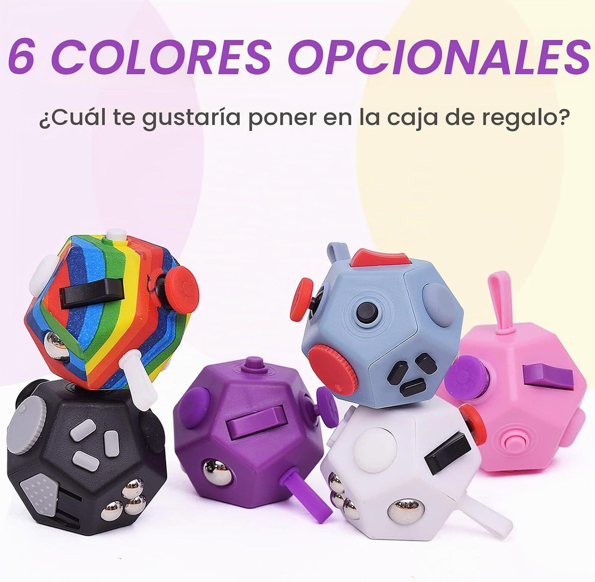UOOEFUN Pequeños juguetes fidget para niños y adultos con ansiedad,...