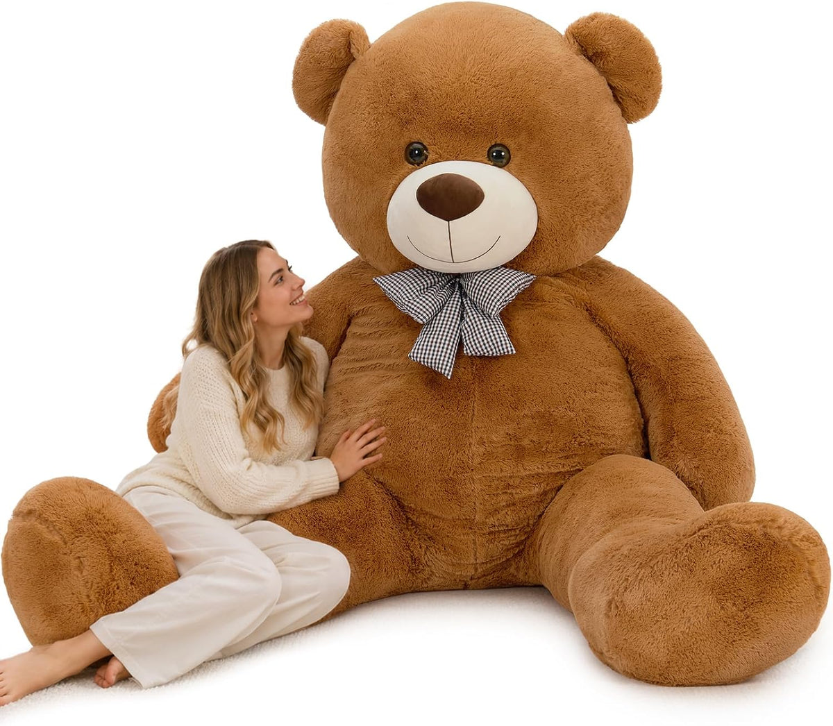 MaoGoLan Oso de peluche gigante de 7 pies, animal de peluche gigant...