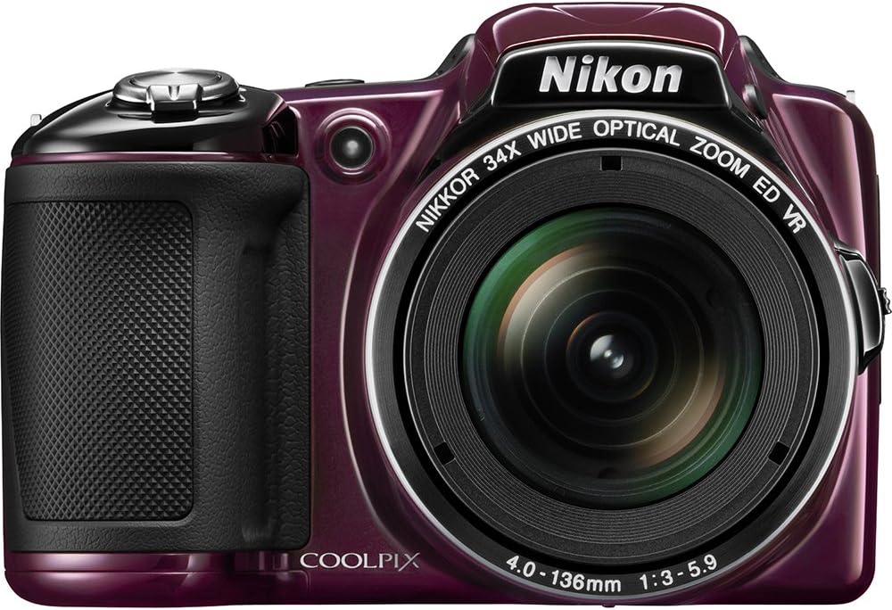Nikon COOLPIX L830 - Cámara digital CMOS de 16 MP con zoom de 34x l...
