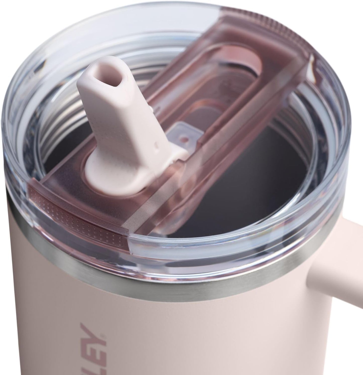 Stanley Quencher ProTour - Vaso con pajilla, 30 onzas, cuarzo rosa...